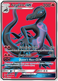 Salazzle GX (Full Art) (132/147) [SM Burning Shadows]