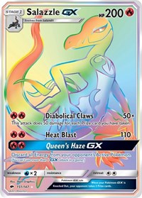 Salazzle GX (Secret) (151/147) [SM Burning Shadows]