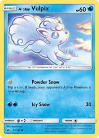 Alolan Vulpix (27/147) [SM Burning Shadows]