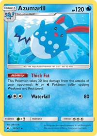 Azumarill (35/147) [SM Burning Shadows]