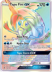 Tapu Fini GX (Secret) (152/147) [SM Burning Shadows]