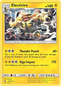 Electivire (43/147) [SM Burning Shadows]
