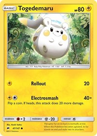Togedemaru (47/147) [SM Burning Shadows]