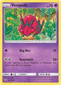 Venipede (56/147) [SM Burning Shadows]