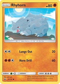 Rhyhorn (65/147) [SM Burning Shadows]