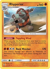 Rhyperior (67/147) [SM Burning Shadows]