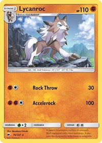 Lycanroc (76) (76/147) [SM Burning Shadows]