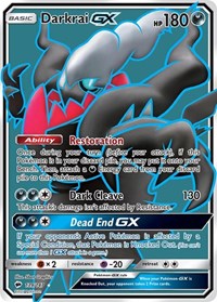 Darkrai GX (Full Art) (139/147) [SM Burning Shadows]