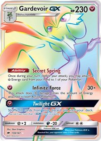 Gardevoir GX (Secret) (159/147) [SM Burning Shadows]