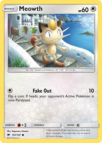 Meowth (101/147) [SM Burning Shadows]