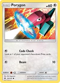 Porygon (103/147) [SM Burning Shadows]
