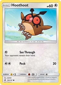 Hoothoot (106/147) [SM Burning Shadows]