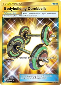 Bodybuilding Dumbbells (Secret) (161/147) [SM Burning Shadows]