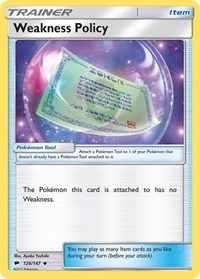 Weakness Policy (126/147) [SM Burning Shadows]
