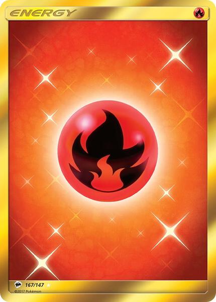 Fire Energy (Secret) (167/147) [SM Burning Shadows]