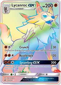 Lycanroc GX (Secret) (155/147) [SM Burning Shadows]