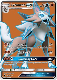 Lycanroc GX (Full Art) (136/147) [SM Burning Shadows]