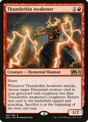 Thunderkin Awakener (162p) [Core Set 2020 Promos]