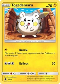 Togedemaru - SM44 (SM44) [SM Promos]
