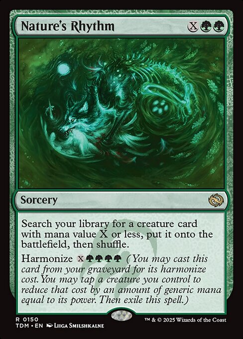 Nature's Rhythm (150) [Tarkir: Dragonstorm]