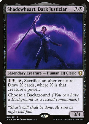 Shadowheart, Dark Justiciar (146) [Commander Legends: Battle for Baldur's Gate]