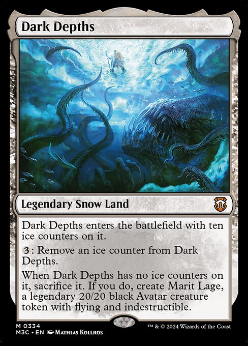 Dark Depths (334) [Modern Horizons 3 Commander]