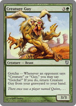 Creature Guy (93) [Unhinged]