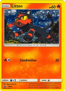 Litten - SM02 (General Mills Promo) (SM02) [Miscellaneous Cards and Products]