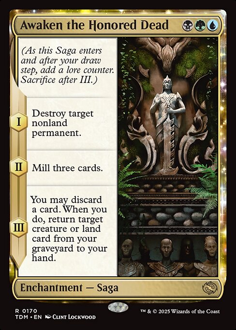 Awaken the Honored Dead (170) [Tarkir: Dragonstorm]