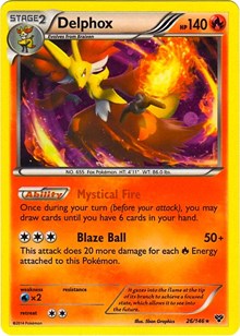 Delphox - 26/146 (Cosmos Holo) (026/146) [Blister Exclusives]