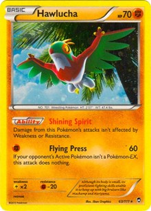Hawlucha - 63/111 (Cosmos Holo) (063/111) [Blister Exclusives]