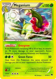 Meganium - 3/122 (Cosmos Holo) (003/122) [Blister Exclusives]