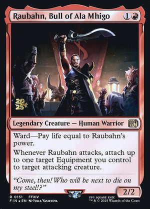 Raubahn, Bull of Ala Mhigo (151s) [Final Fantasy Promos]