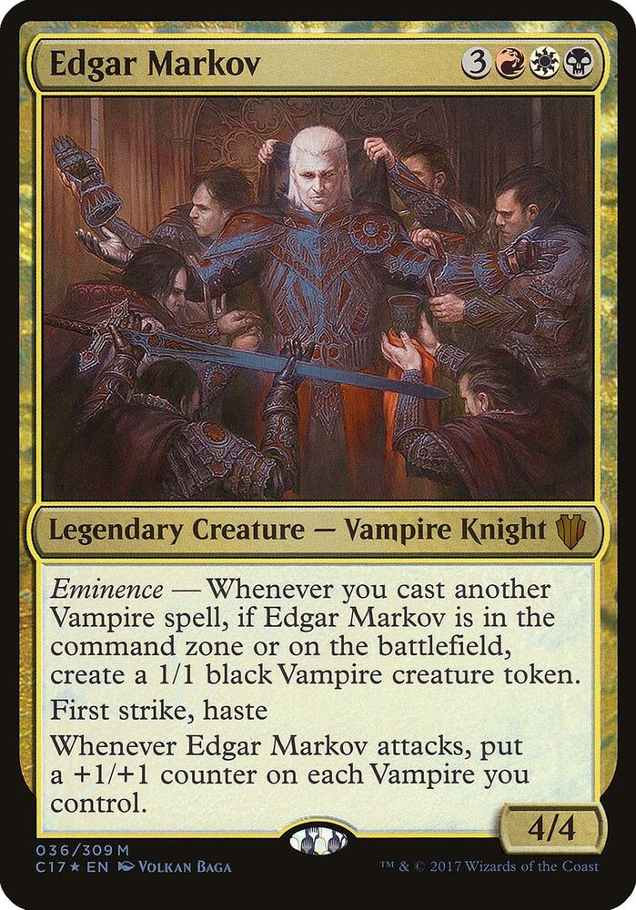 Edgar Markov (Commander 2017) (36) [Oversize Cards]