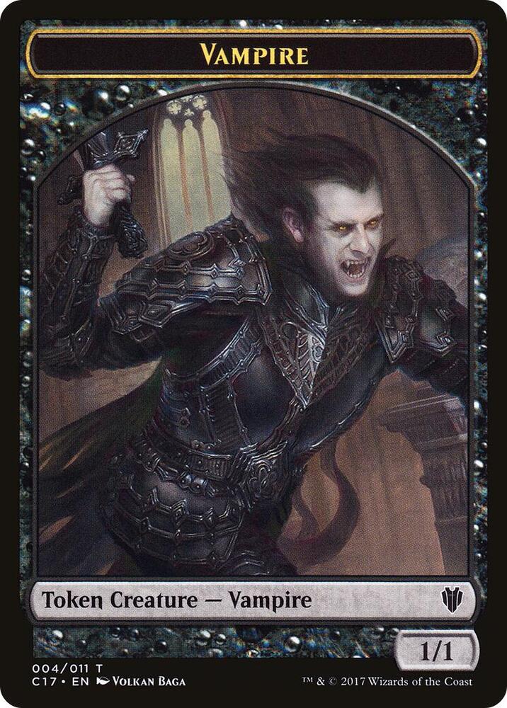 Vampire // Zombie Double-sided Token (4 // 5) [Commander 2017]