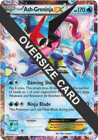 Ash-Greninja EX - XY133 (XY Black Star Promos) (XY133) [Jumbo Cards]