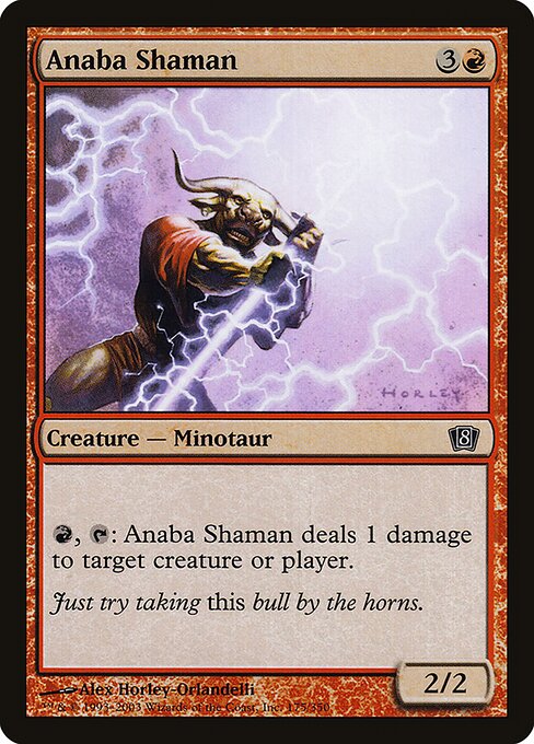 Anaba Shaman (175★) [Eighth Edition]