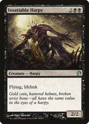 Insatiable Harpy (92) [Theros]