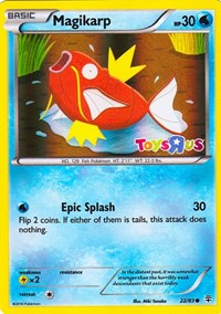 Magikarp - 22/83 (Toys R Us Promo) (022/083) [Miscellaneous Cards and Products]