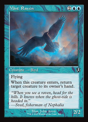 Mist Raven (362) [Innistrad Remastered]
