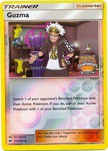 Guzma - 115/147 (Regional Championships) (115/147) [League and Championship Cards]