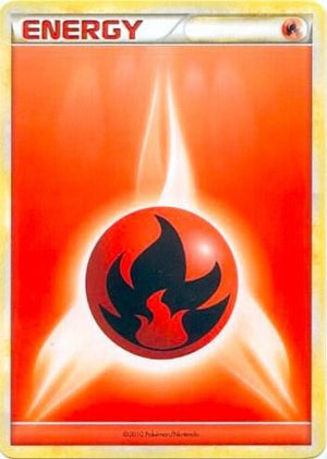 Fire Energy (2010 Unnumbered HGSS Style Non-Holo) [League and Championship Cards]