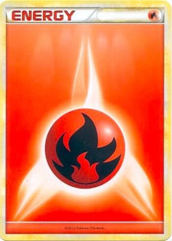 Fire Energy (2010 Unnumbered HGSS Style Non-Holo) [League and Championship Cards]
