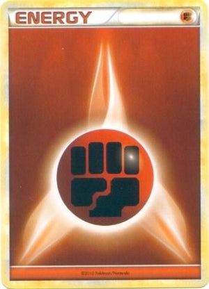 Fighting Energy (2010 Unnumbered HGSS Style Non-Holo) [League and Championship Cards]