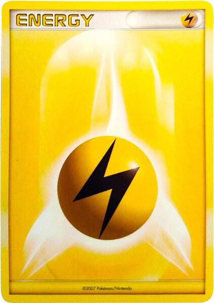 Lightning Energy (2007 Unnumbered D/P Style Non-Holo) [League and Championship Cards]