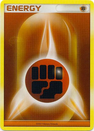 Fighting Energy (2007 Unnumbered D/P Style Non-Holo) [League and Championship Cards]