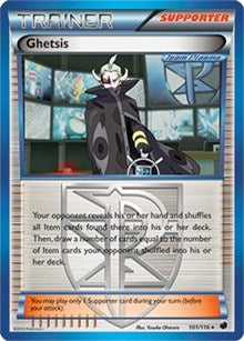 Ghetsis - 101/116 (BW Plasma Freeze) (101/116) [Deck Exclusives]