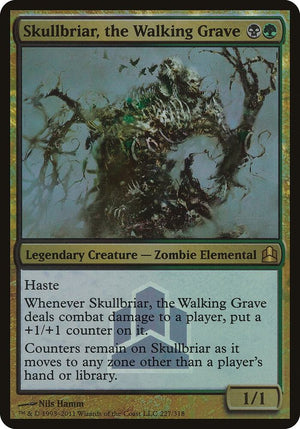Skullbriar, the Walking Grave (Commander Launch Promo) (227) [Oversize Cards]