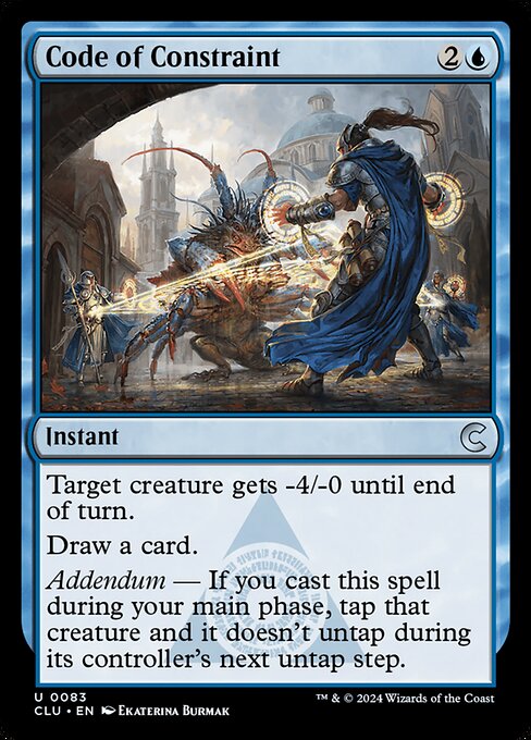 Code of Constraint (83) [Ravnica: Clue Edition]