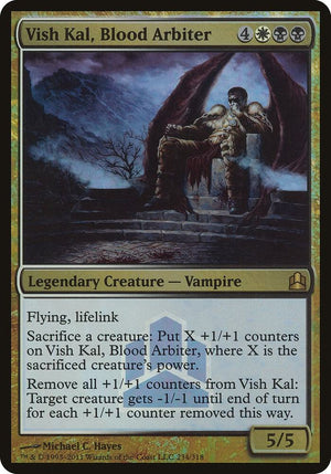 Vish Kal, Blood Arbiter (Commander Launch Promo) (234) [Oversize Cards]